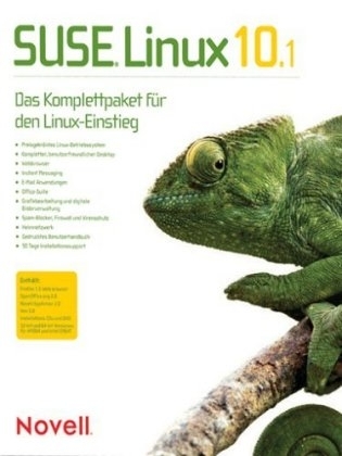 SuSE Linux 10.1, CD-ROMs u. DVD-ROM