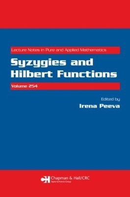 Syzygies and Hilbert Functions - 
