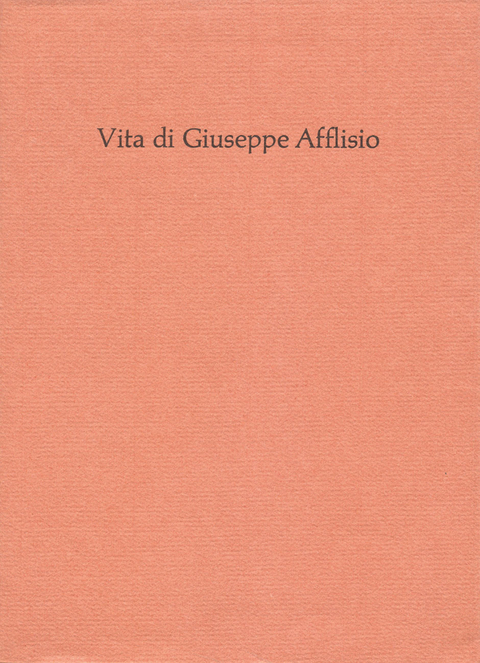 Vita di Giuseppe Afflisio - 