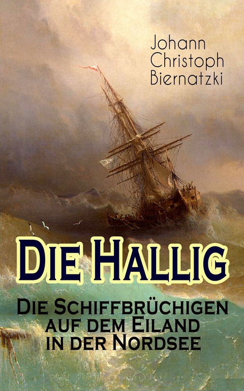 Die Hallig - Die Schiffbrüchigen auf dem Eiland in der Nordsee - Johann Christoph Biernatzki