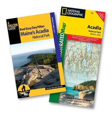 Best Easy Day Hiking Guide and Trail Map Bundle: Acadia National Park - Dolores Kong, Dan Ring