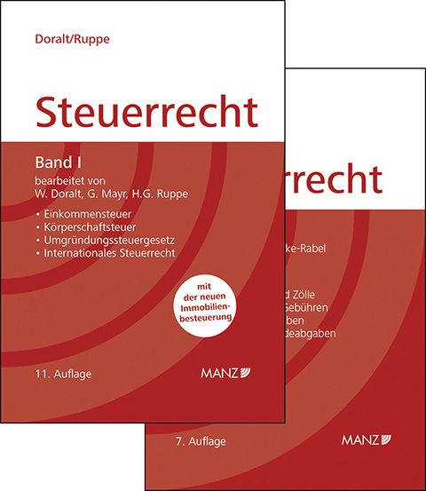 Paket Steuerrecht Band I 11. Aufl. + Band II 7. Aufl. - Werner Doralt, Hans Georg Ruppe