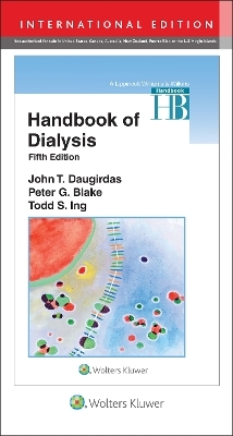 Handbook of Dialysis - John T. Daugirdas
