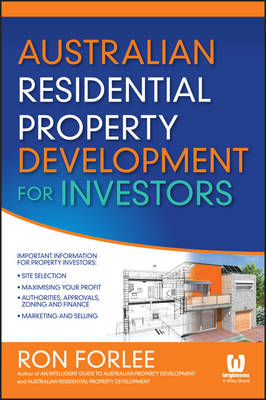 Australian Residential Property Development for Investors - Ron Forlee