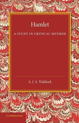 Hamlet - A. J. A. Waldock