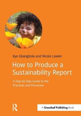 How to Produce a Sustainability Report - Kye Gbangbola, Nicole Lawler