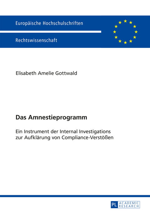 Das Amnestieprogramm - Elisabeth Gottwald