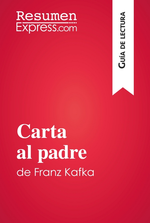eBook: Carta al padre de Franz Kafka (Guía de lectura) von Vincent  Guillaume | ISBN 978-2-8062-7390-1 | Sofort-Download kaufen 