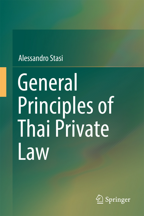 General Principles of Thai Private Law -  Alessandro Stasi