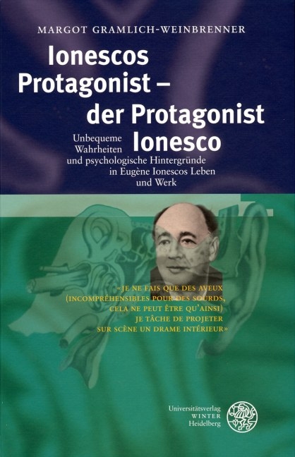 Ionescos Protagonist - der Protagonist Ionesco - Margot Gramlich-Weinbrenner