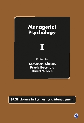 Managerial Psychology - 