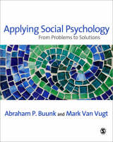 Applying Social Psychology - Abraham P Buunk, Mark Van Vugt