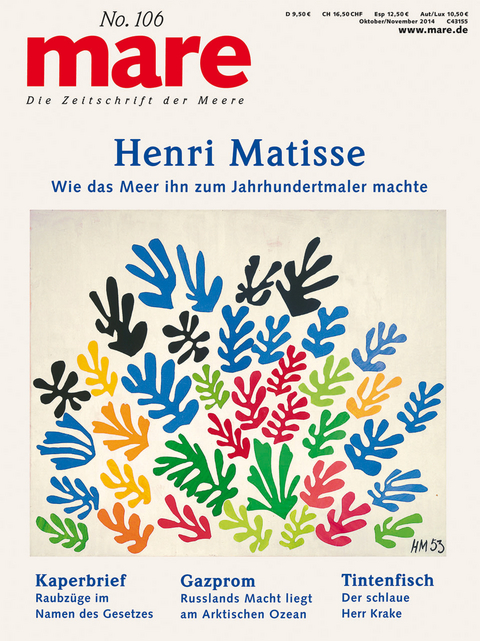 mare - Die Zeitschrift der Meere / No. 106 / Henri Matisse - 