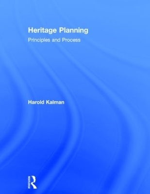 Heritage Planning - Harold Kalman