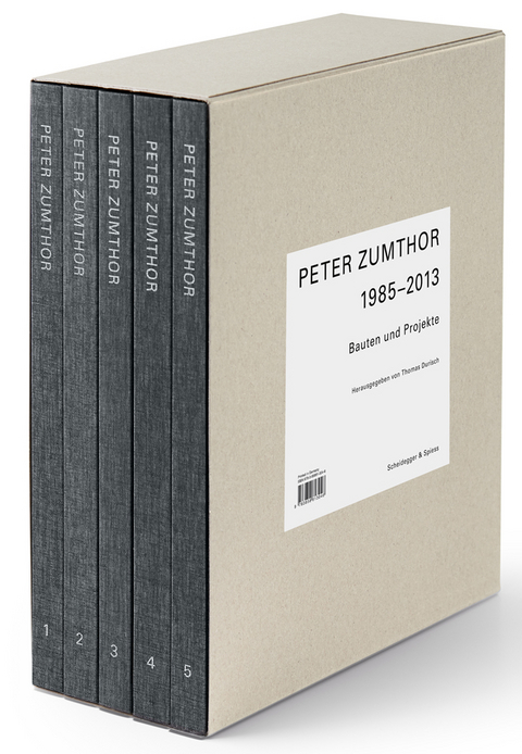 Peter Zumthor 1985–2013 - 