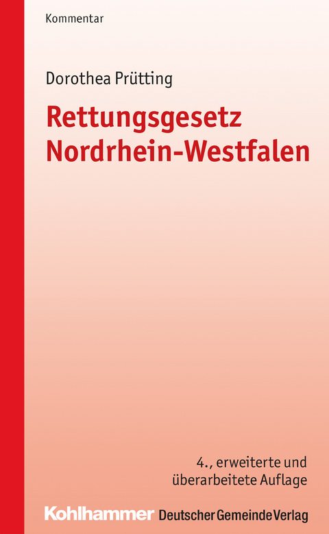 Rettungsgesetz Nordrhein-Westfalen -  Dorothea Prütting