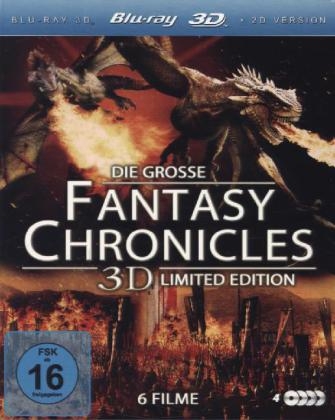 Die große Fantasy Chronicles 3D, 4 Blu-ray (Limited Edition)