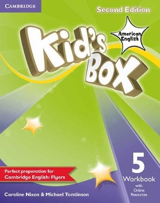 Kid's Box American English Level 5 Workbook with Online Resources - Caroline Nixon, Michael Tomlinson