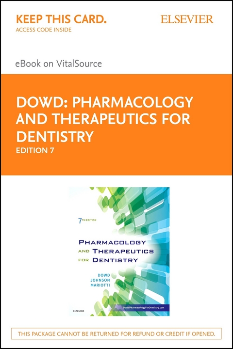 Pharmacology and Therapeutics for Dentistry - E-Book -  Bart JOHNSON