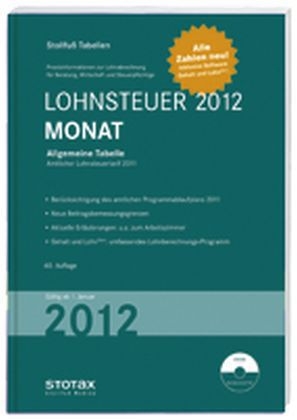 Lohnsteuer 2012 Monat