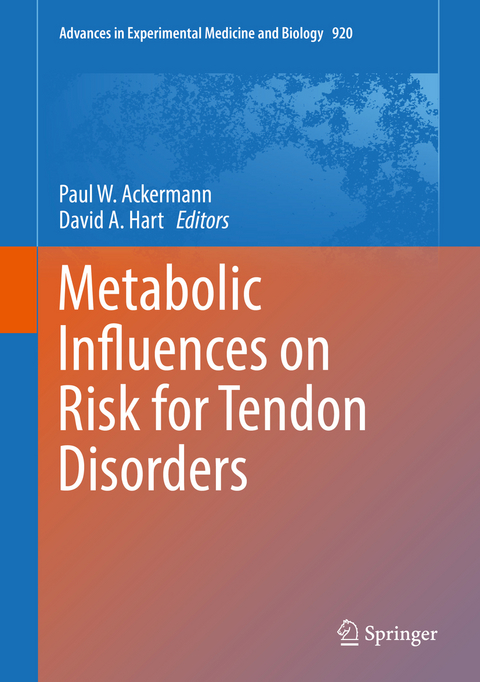 Metabolic Influences on Risk for Tendon Disorders - 
