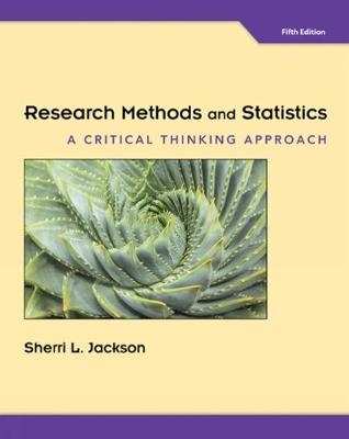 Research Methods and Statistics - Sherri Jackson