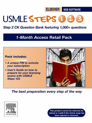 USMLE Steps 123: Step 2 CK Question Bank, 1 Month Access Retail Pack -  STUDENT CONSULT
