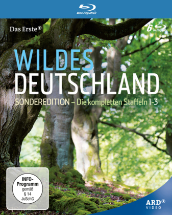 Wildes Deutschland, 6 Blu-rays (Sonderedition). Staffeln.1-3