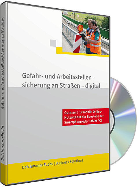 CD-ROM GAS digital - Gefahr- und Arbeitsstellensicherung an Straßen