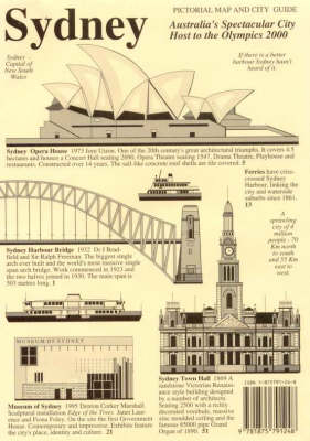 Sydney Pictorial Map and City Guide -  Anthony Harvey