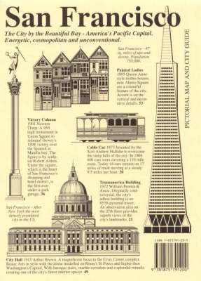 San Francisco Pictorial Map and City Guide -  Anthony Harvey