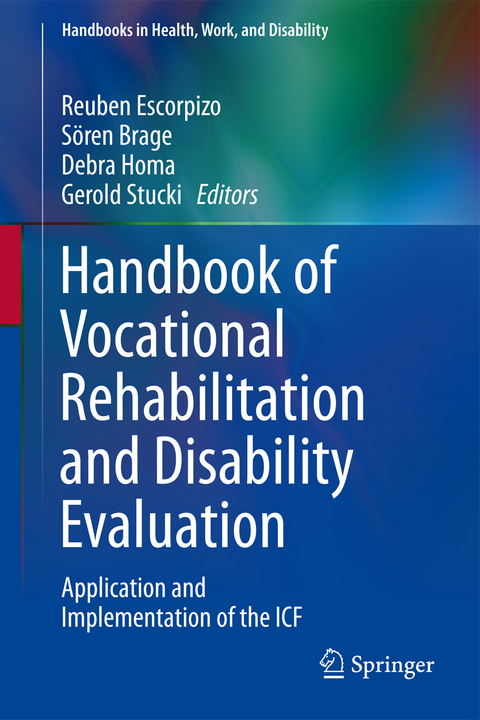 Handbook of Vocational Rehabilitation and Disability Evaluation - 