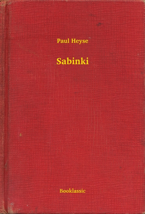 Sabinki -  Paul Heyse