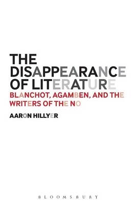 The Disappearance of Literature - Dr. Aaron Hillyer