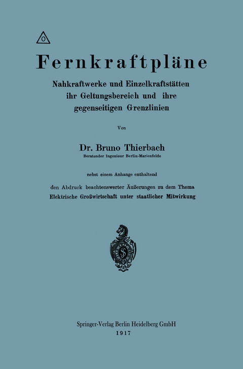 Fernkraftpläne - PHIL. Bruno Thierbach