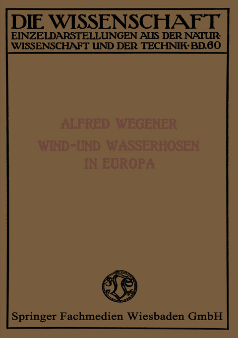 Wind- und Wasserhosen in Europa - Alfred Wegener