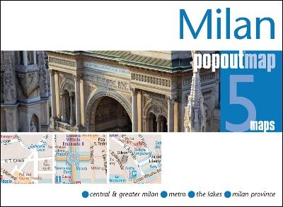 Milan PopOut Map - 