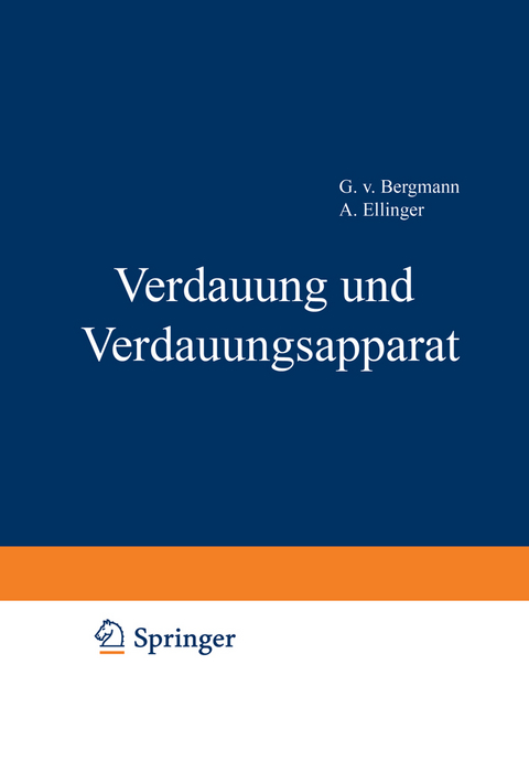 Handbuch der normalen und pathologischen Physiologie - A. Bethe, G.v. Bergmann, G. Embden, A. Ellinger