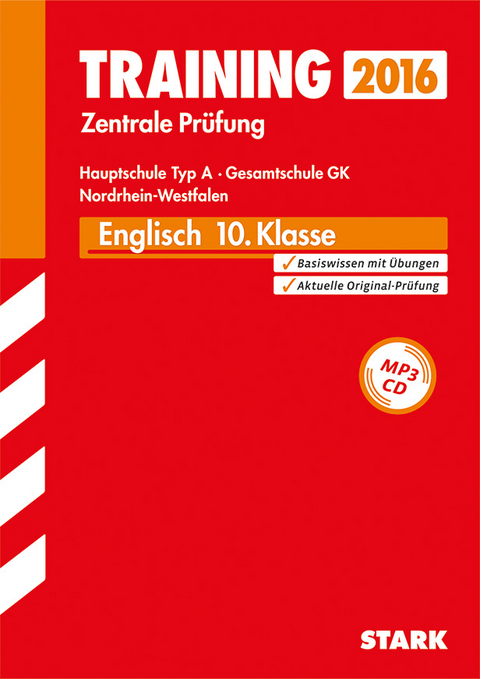 Training Zentrale Prüfung Hauptschule Typ A NRW - Englisch - Paul Jenkinson, Heike Burfeind, Martin Paeslack