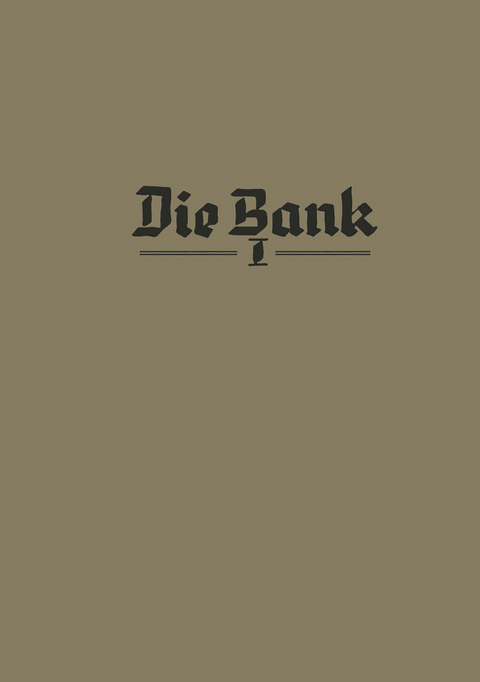 Die Bank - Karl Theisinger Karl Theisinger