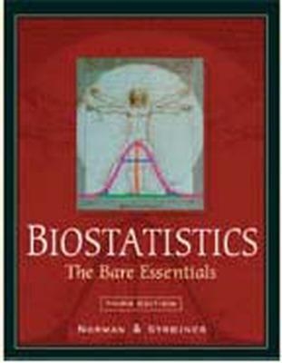 Biostatistics: The Bare Essentials - Geoffrey Norman, David Streiner