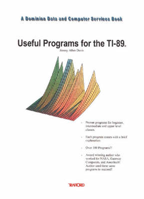 Useful Programs for the Ti-89 - Jimmy Allen Davis