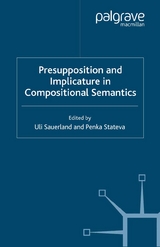 Presupposition and Implicature in Compositional Semantics - 
