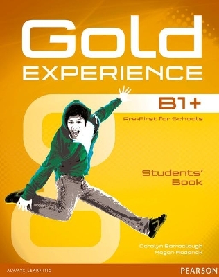 Gold Experience B1+ Students' Book for DVD-ROM Pack - Carolyn Barraclough, Megan Roderick