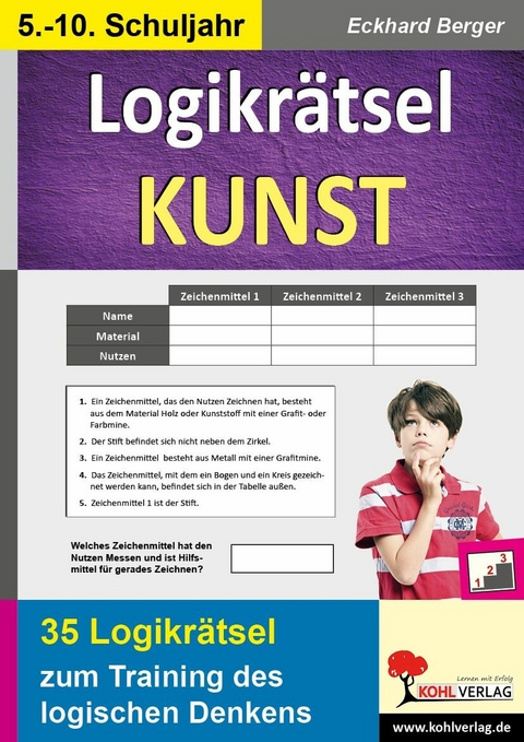 Logikrätsel KUNST -  Eckhard Berger