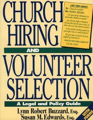 Church Hiring and Volunteer Selection - Lynn Buzzard, Susan Edwards