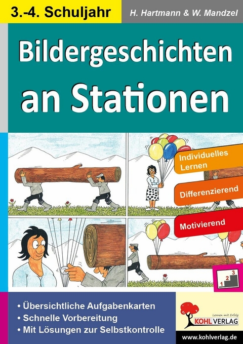 Bildergeschichten an Stationen -  Horst Hartmann,  Waldemar Mandzel