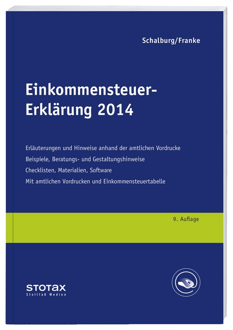 Einkommensteuer-Erklärung 2014 - Martin Schalburg, Michael Seifert