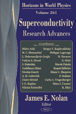 Superconductivity Research Advances - 