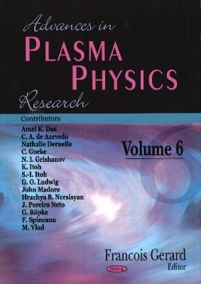 Advances in Plasma Physics Research - 